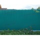 Профнастил фигурный С10 - 0,45 Окрас - Б, с пленкой RAL 5021 водная синь.