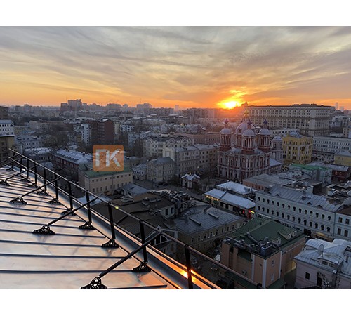 Ограждение кровли универс Эконом H=1200мм L=2000мм