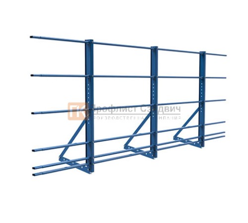 Ограждение кровли ОЦ-1200 L=3000мм+ФС+2ДТ (труба 40х20) ГОСТ 53254-2009