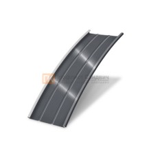 Продольно гнутый фальц профилированный 0,45 RAL 7024 Полиэстер