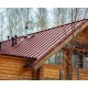 Кликфальц Line 0,5 Satin RAL3011 коричнево-красный с пленкой на замках