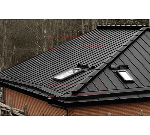 Кликфальц Pro 0,45 Drap RAL9005 черный темный