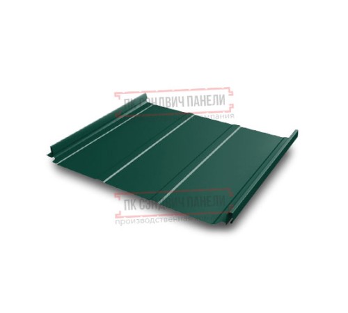 Кликфальц Pro Line 0,45 Drap RAL6005 зеленый мох с пленкой на замках