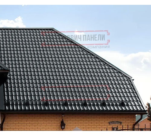 Металлочерепица Классик RAL7016 Rooftop Matte-0,5