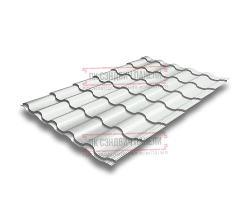 Металлочерепица Кредо RAL9003 Drap-0,45