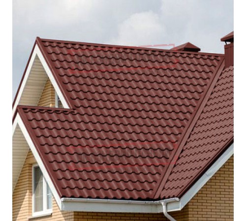 Металлочерепица Кредо RR29 GreenСoat Pural-0,5