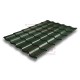 Металлочерепица Кредо RAL6020 Velur-0,5