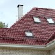 Металлочерепица Супермонтеррей RAL3005 PURMAN-0.5