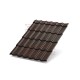 Металлочерепица Супермонтеррей RAL8017 Viking E-0.5