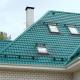 Металлочерепица Супермонтеррей RAL5021 Полиэстер-0.5