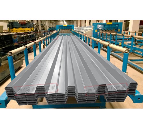 Профнастил Н60-845 Полиэстер RAL-7004-0.7