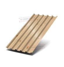 Профилированный лист С44-1000 ECOSTEEL_T-Сосна-0.5