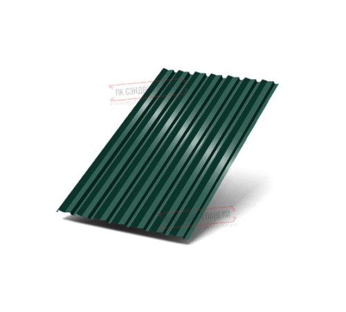 Профилированный лист С-15-1190-0.5 (с гранью) (Rooftop Matte) RAL 6005