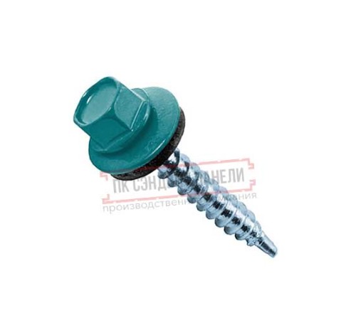 Саморезы 5,5х19 RAL 5021