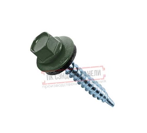 Саморезы 5,5х25 RAL 6020