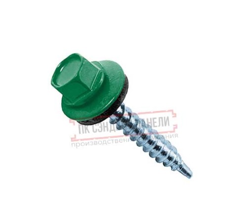 Саморезы 5,5х25 RAL 6029