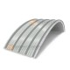 Сэндвич-панели арочные с пенополистиролом, ширина 1000 мм, толщина 60 мм, 0.5/0.5, RAL7047