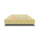 Сэндвич панели без замков с пенополиуретаном, ширина 1000 мм, толщина 10 мм, 0.5/0.5, RAL1014