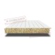 Сэндвич-панели двухслойные с минеральной ватой, ширина 1000 мм, толщина 20 мм, 0.5, RAL9003