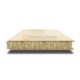 Сэндвич панели гладкие с минеральной ватой, ширина 1000 мм, толщина 30 мм, 0.5/0.5, RAL1015