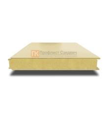 Сэндвич панели гладкие с пенополиизоциануратом, ширина 1200 мм, толщина 150 мм, 0.5/0.5, RAL1014