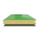 Сэндвич панели гладкие с пенополиизоциануратом, ширина 1200 мм, толщина 150 мм, 0.5/0.5, RAL6018