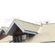 Сэндвич панели кровельные с пенополиуретаном, ширина 1200 мм, толщина 150 мм, 0.5/0.5, RAL 1015