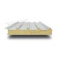 Сэндвич панели кровельные с пенополиизоциануратом, ширина 1200 мм, толщина 20 мм, 0.5/0.5, RAL7035