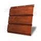 Софит металлический центральная перфорация 0,45 Print Elite с пленкой Cherry Wood