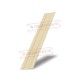 Крепежная планка жалюзи Milan,Tokyo 0,5 Satin с пленкой RAL 1015 светлая слоновая кость
