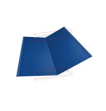 Планка ендовы нижняя 298х298х2000 Полиэстер Ral5005-0.45
