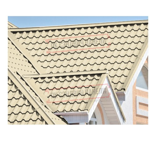 Планка конька плоского 150х150х2000 Norman ПЭ-1015-0.5