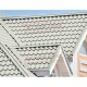 Планка конька плоского 190х190х2000 Norman ПЭ-9002-0.5