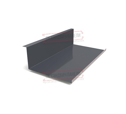 Планка примыкания нижняя 250х122х2000 PURMAN-7024-0.5