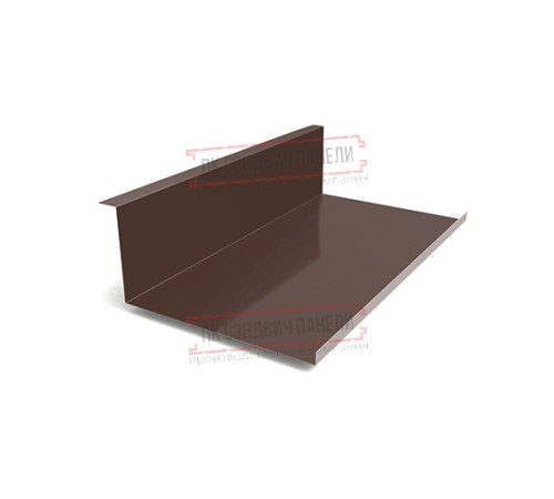 Планка примыкания нижняя 250х122х2000 ПЛ-8017-0.5