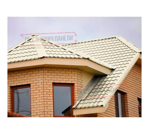 Планка примыкания верхняя 250х147х2000 Norman ПЭ-1015-0.5