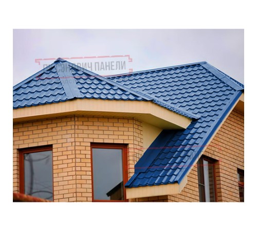 Планка примыкания верхняя 250х147х2000 ПЭ-5005-0.5