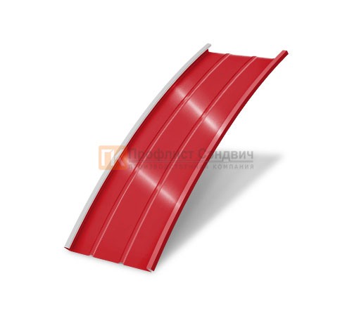Продольно гнутый фальц профилированный 0,5 RAL 3020 Полиэстер