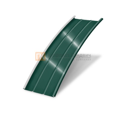 Продольно гнутый фальц профилированный 0,5 RAL 6005 Quarzit lite