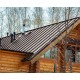 Кликфальц Line 0,5 Rooftop Matte RAL8017 шоколад с пленкой на замках