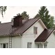Кликфальц GL 0,5 Quarzit Pro Matt RAL8017 шоколад с пленкой на замках