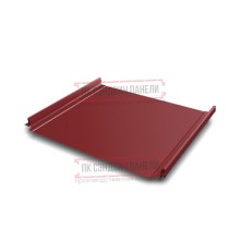Кликфальц Pro 0,45 Полиэстер RAL3011 коричнево-красный с пленкой на замках
