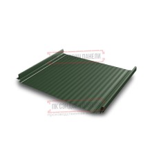 Кликфальц Pro Gofr 0,5 Velur RAL6020 хромовая зелень с пленкой на замках