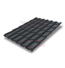 Металлочерепица классик плюс RR23 GreenCoat Pural-0.5