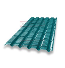 Металлочерепица Монкатта RAL5021 Полиэстер-0,45
