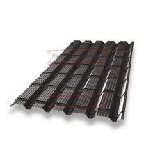 Металлочерепица Квадро профи RR32 Satin-0,5