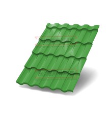 Металлочерепица Монтекристо-XL RAL6018 Norman-0.5