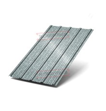 Профнастил ММ35-1000 оцинкованный-0.6