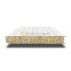 Сэндвич-панель для холодильных камер с минеральной ватой, ширина 1000 мм, толщина 120 мм, 0.5/0.5, RAL9003