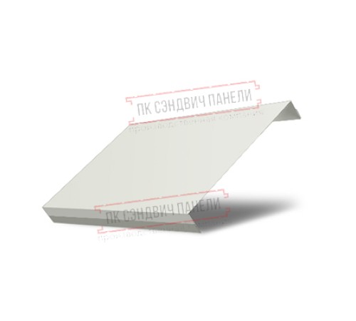 Ламель обратная 150 жалюзи Texas 0,45 Drap RAL 9003 сигнальный белый